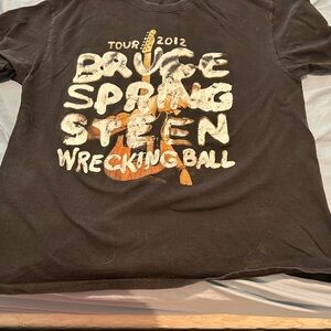 VINTAGE Bruce Springsteen tour 2012 Tee - Size men’s Large - Z93